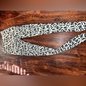Balenciaga footed leggings size small very stretchy